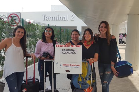 Cancun Airport private transfer to Cancun hotel zone