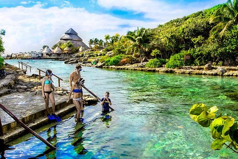Xcaret Plus Tour with Transportation from Playa del Carmen