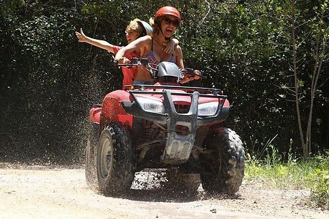Combo Horse Riding - Atv (shared) - Zipline and Cenote from Cancun