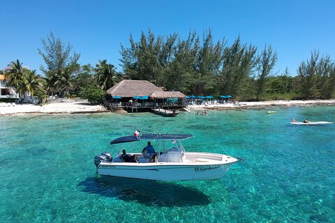 Super Cozumel Combo Snorkel by Boat and Jeep Exploration (Private)