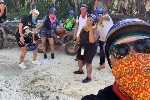 Tulum Adventure (archeological zone-Atv-ziplines-cenote-lunch-drinks-rappel)