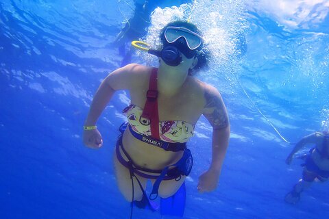 Snuba Underwater Experience in Downtown Cozumel