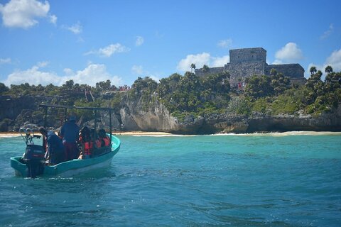 Experience Mayan Snorkeling and Swimming in Lagoon / Cenote in Tulum