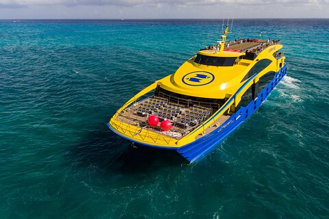 Round Ferry Transfer from Tortugas to Isla Mujeres