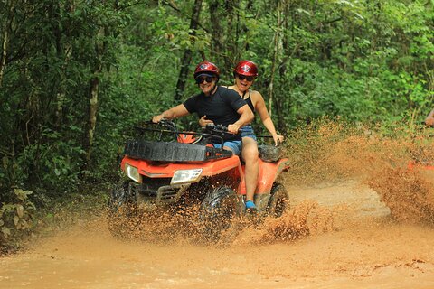 The best ATV tour with ziplines and Cenote swim day!