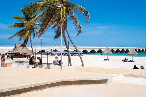 Merida Shuttle to Puerto Progreso with Free Time