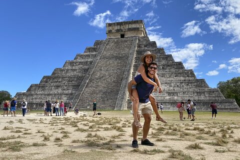 Guided Tour to Chichen Itza, saamal Cenote and Valladolid City