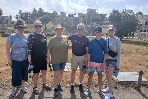 Tulum Ruins Snorkel with Sea Turtle and Cenotes Private Tour