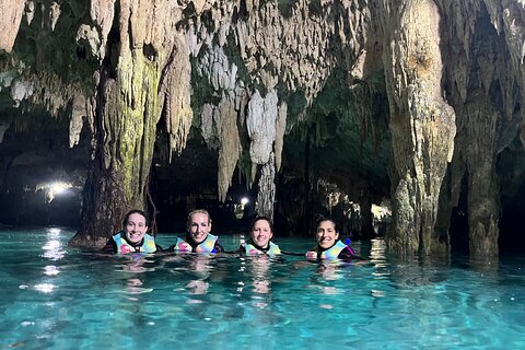 Snorkeling Activity in a Cenote Expedition