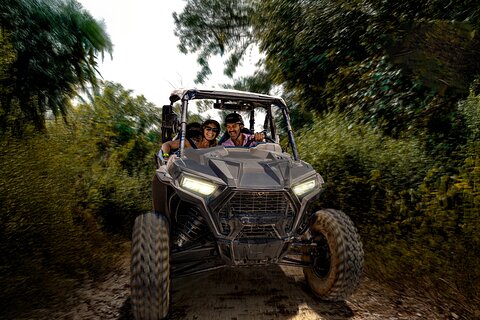 Cozumel: Buggy Off-Road Tour, KUZÁ Beach Park, Buffet & Open Bar