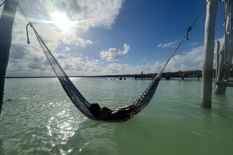 Kaan Luum Lagoon and 2 Cenotes Adventure