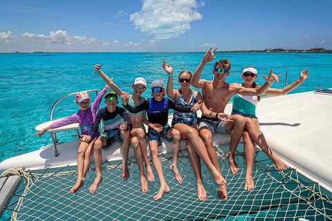 Cancun Private Catamaran to Isla Mujeres with Buffet & Open Bar