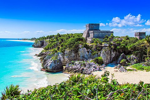 Tulum Ruins, Akumal Turtle Swim & Cenote AdventureBal