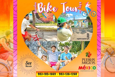 Discover Bacalar Colors by Bike—Fun & Scenic with Lagoon Views!