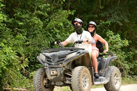 Maya Adrenaline: ATV, Ziplines & Cenote From Playa del Carmen.