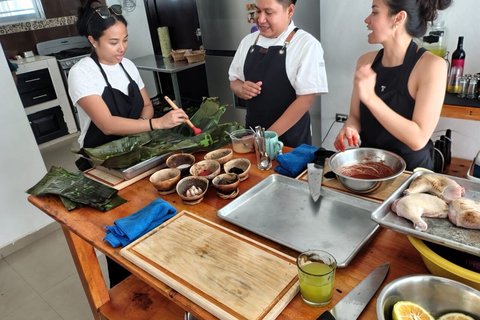 Yucatecan cooking class with a local chef in Tulum