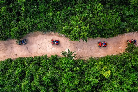 ATV Zipline Cenote Adventure from Playa del Carmen