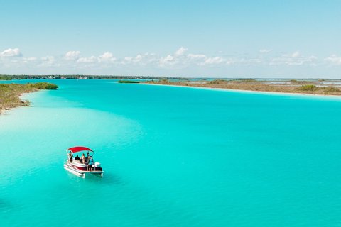 Bacalar Pontoon Boat Tour