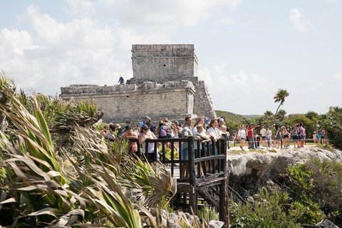 Tulum, Coba, Cenote & Playa del carmen 4-in-1 Tour from Cancún